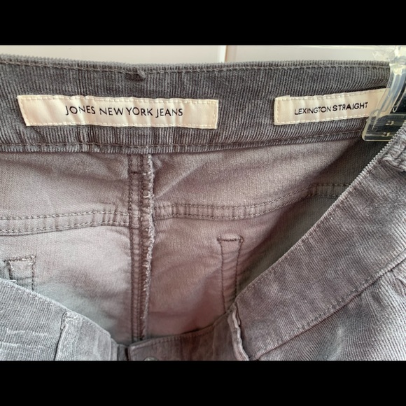 Jones New York size 16 Lexington straight gray - Picture 5 of 6